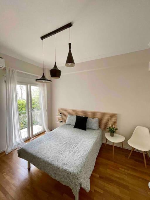 Kato Patisia Studio With Balcony Atenas Exterior foto